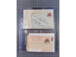 1891/1938, Sammlungspbestand “DASP BREMEN-NEW YORK” mit ca. 85 Briefen, Karten und GSK, Schwerpunkt bis ca. 1920 mit Untersch