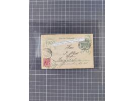 1891/1938, Sammlungspbestand “DASP BREMEN-NEW YORK” mit ca. 85 Briefen, Karten und GSK, Schwerpunkt bis ca. 1920 mit Untersch