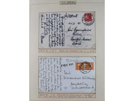 1853/1950, interessante Sammlung “Nordische Schiffspost” inkl. Transit- und Anlandungsstempeln mit fast 60 Briefen, Karten un