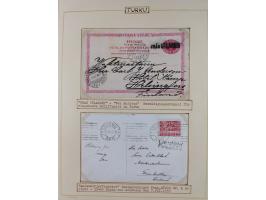 1853/1950, interessante Sammlung “Nordische Schiffspost” inkl. Transit- und Anlandungsstempeln mit fast 60 Briefen, Karten un