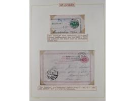 1853/1950, interessante Sammlung “Nordische Schiffspost” inkl. Transit- und Anlandungsstempeln mit fast 60 Briefen, Karten un