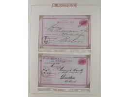 1853/1950, interessante Sammlung “Nordische Schiffspost” inkl. Transit- und Anlandungsstempeln mit fast 60 Briefen, Karten un