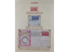 1853/1950, interessante Sammlung “Nordische Schiffspost” inkl. Transit- und Anlandungsstempeln mit fast 60 Briefen, Karten un