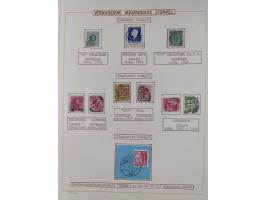 1853/1950, interessante Sammlung “Nordische Schiffspost” inkl. Transit- und Anlandungsstempeln mit fast 60 Briefen, Karten un