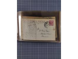 Italien: 1899/1939, interessante Sammlung der Inlands-Schiffspost mit ca. 100 Karten und GSK, dabei viele verschiedene und kl