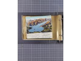 Italien: 1899/1939, interessante Sammlung der Inlands-Schiffspost mit ca. 100 Karten und GSK, dabei viele verschiedene und kl