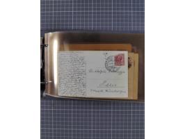 Italien: 1899/1939, interessante Sammlung der Inlands-Schiffspost mit ca. 100 Karten und GSK, dabei viele verschiedene und kl