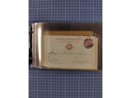 Italien: 1899/1939, interessante Sammlung der Inlands-Schiffspost mit ca. 100 Karten und GSK, dabei viele verschiedene und kl