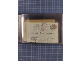 Italien: 1899/1939, interessante Sammlung der Inlands-Schiffspost mit ca. 100 Karten und GSK, dabei viele verschiedene und kl