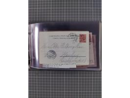 Italien: 1899/1939, interessante Sammlung der Inlands-Schiffspost mit ca. 100 Karten und GSK, dabei viele verschiedene und kl