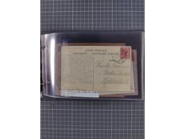 Italien: 1899/1939, interessante Sammlung der Inlands-Schiffspost mit ca. 100 Karten und GSK, dabei viele verschiedene und kl