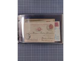 Italien: 1899/1939, interessante Sammlung der Inlands-Schiffspost mit ca. 100 Karten und GSK, dabei viele verschiedene und kl
