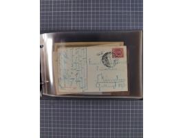 Italien: 1899/1939, interessante Sammlung der Inlands-Schiffspost mit ca. 100 Karten und GSK, dabei viele verschiedene und kl