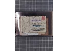 Italien: 1899/1939, interessante Sammlung der Inlands-Schiffspost mit ca. 100 Karten und GSK, dabei viele verschiedene und kl