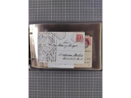 Italien: 1899/1939, interessante Sammlung der Inlands-Schiffspost mit ca. 100 Karten und GSK, dabei viele verschiedene und kl