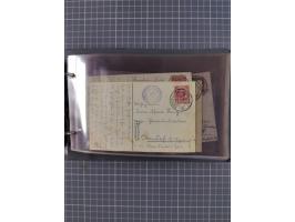 Italien: 1899/1939, interessante Sammlung der Inlands-Schiffspost mit ca. 100 Karten und GSK, dabei viele verschiedene und kl