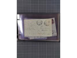 Italien: 1899/1939, interessante Sammlung der Inlands-Schiffspost mit ca. 100 Karten und GSK, dabei viele verschiedene und kl