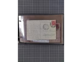 Italien: 1899/1939, interessante Sammlung der Inlands-Schiffspost mit ca. 100 Karten und GSK, dabei viele verschiedene und kl