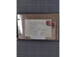 Italien: 1899/1939, interessante Sammlung der Inlands-Schiffspost mit ca. 100 Karten und GSK, dabei viele verschiedene und kl