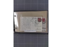 Italien: 1899/1939, interessante Sammlung der Inlands-Schiffspost mit ca. 100 Karten und GSK, dabei viele verschiedene und kl