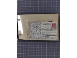 Italien: 1899/1939, interessante Sammlung der Inlands-Schiffspost mit ca. 100 Karten und GSK, dabei viele verschiedene und kl