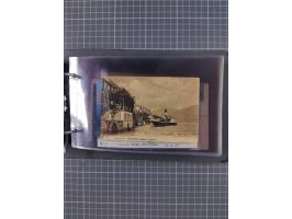 Italien: 1899/1939, interessante Sammlung der Inlands-Schiffspost mit ca. 100 Karten und GSK, dabei viele verschiedene und kl