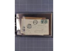 Italien: 1899/1939, interessante Sammlung der Inlands-Schiffspost mit ca. 100 Karten und GSK, dabei viele verschiedene und kl