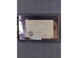 Italien: 1899/1939, interessante Sammlung der Inlands-Schiffspost mit ca. 100 Karten und GSK, dabei viele verschiedene und kl