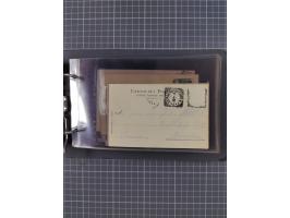 Italien: 1899/1939, interessante Sammlung der Inlands-Schiffspost mit ca. 100 Karten und GSK, dabei viele verschiedene und kl