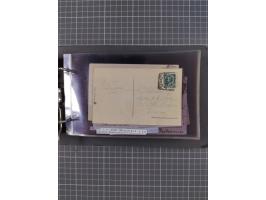 Italien: 1899/1939, interessante Sammlung der Inlands-Schiffspost mit ca. 100 Karten und GSK, dabei viele verschiedene und kl