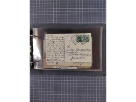 Italien: 1899/1939, interessante Sammlung der Inlands-Schiffspost mit ca. 100 Karten und GSK, dabei viele verschiedene und kl