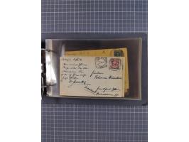 Italien: 1899/1939, interessante Sammlung der Inlands-Schiffspost mit ca. 100 Karten und GSK, dabei viele verschiedene und kl
