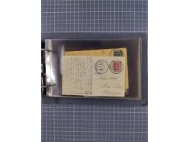 Italien: 1899/1939, interessante Sammlung der Inlands-Schiffspost mit ca. 100 Karten und GSK, dabei viele verschiedene und kl