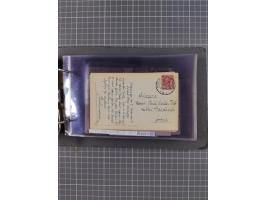 Italien: 1899/1939, interessante Sammlung der Inlands-Schiffspost mit ca. 100 Karten und GSK, dabei viele verschiedene und kl