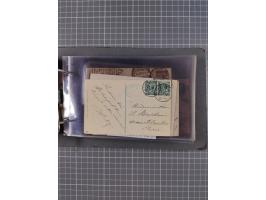 Italien: 1899/1939, interessante Sammlung der Inlands-Schiffspost mit ca. 100 Karten und GSK, dabei viele verschiedene und kl