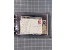 Italien: 1899/1939, interessante Sammlung der Inlands-Schiffspost mit ca. 100 Karten und GSK, dabei viele verschiedene und kl