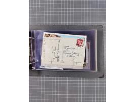 Italien: 1899/1939, interessante Sammlung der Inlands-Schiffspost mit ca. 100 Karten und GSK, dabei viele verschiedene und kl