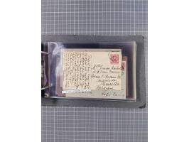 Italien: 1899/1939, interessante Sammlung der Inlands-Schiffspost mit ca. 100 Karten und GSK, dabei viele verschiedene und kl