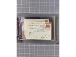 Italien: 1899/1939, interessante Sammlung der Inlands-Schiffspost mit ca. 100 Karten und GSK, dabei viele verschiedene und kl