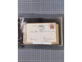 Italien: 1899/1939, interessante Sammlung der Inlands-Schiffspost mit ca. 100 Karten und GSK, dabei viele verschiedene und kl