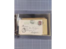 Italien: 1899/1939, interessante Sammlung der Inlands-Schiffspost mit ca. 100 Karten und GSK, dabei viele verschiedene und kl