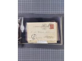 Italien: 1899/1939, interessante Sammlung der Inlands-Schiffspost mit ca. 100 Karten und GSK, dabei viele verschiedene und kl