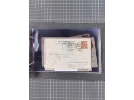 Italien: 1899/1939, interessante Sammlung der Inlands-Schiffspost mit ca. 100 Karten und GSK, dabei viele verschiedene und kl