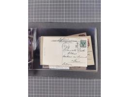 Italien: 1899/1939, interessante Sammlung der Inlands-Schiffspost mit ca. 100 Karten und GSK, dabei viele verschiedene und kl