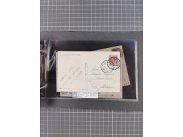 Italien: 1899/1939, interessante Sammlung der Inlands-Schiffspost mit ca. 100 Karten und GSK, dabei viele verschiedene und kl