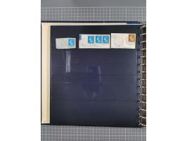 1872/1939, kleiner Bestand mit ca. 80 Briefen, Karten und GSK sowie vielen losen Marken und Briefstücken mit Schiffspoststemp