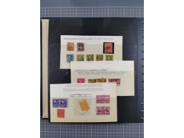 1872/1939, kleiner Bestand mit ca. 80 Briefen, Karten und GSK sowie vielen losen Marken und Briefstücken mit Schiffspoststemp