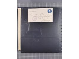 1872/1939, kleiner Bestand mit ca. 80 Briefen, Karten und GSK sowie vielen losen Marken und Briefstücken mit Schiffspoststemp