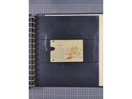 1872/1939, kleiner Bestand mit ca. 80 Briefen, Karten und GSK sowie vielen losen Marken und Briefstücken mit Schiffspoststemp