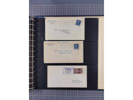 1872/1939, kleiner Bestand mit ca. 80 Briefen, Karten und GSK sowie vielen losen Marken und Briefstücken mit Schiffspoststemp